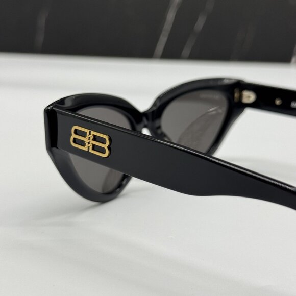 NEW BALENCIAGA SUNGLASSES BLACK WOMEN EYEWEAR BALENCIAGA BB0270S 001 main image 9